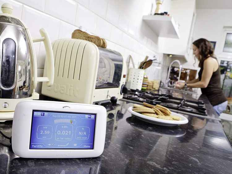 British Gas smart meter nown as 'the Pebble'