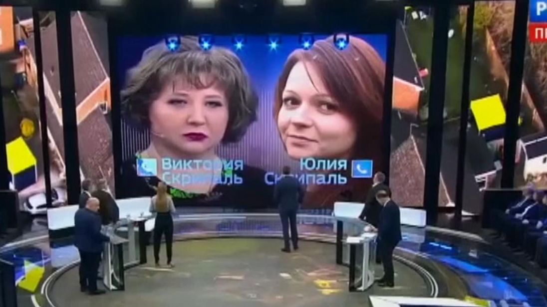 Russia TV airs 'Skripal call'