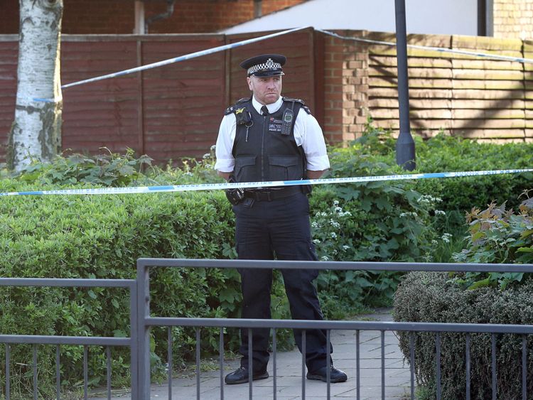 Two boys have been taken to hospital after they were found wounded