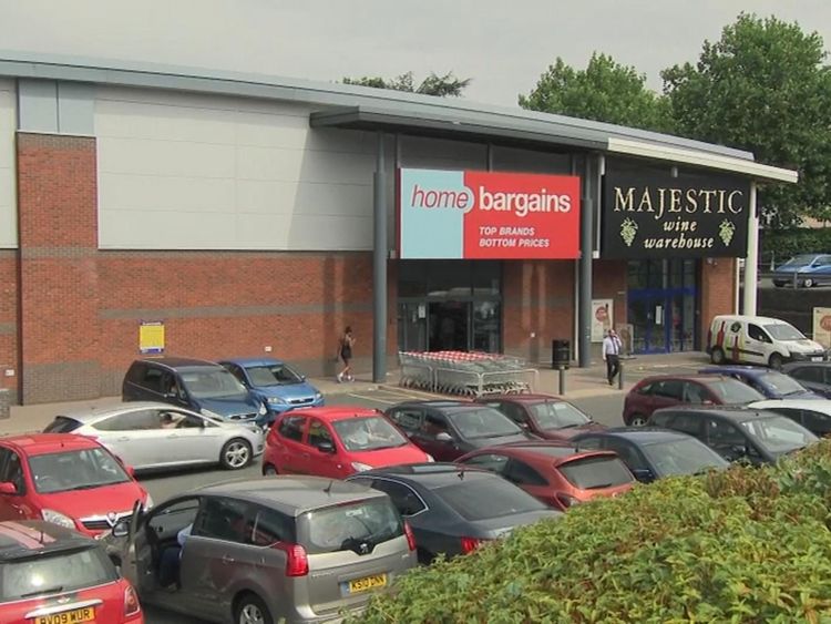 Th toddler was "deliberately targeted" inside the Home Bargains store in a retail park