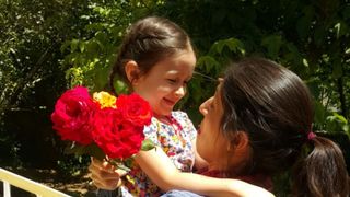Nazanin Zaghari-Ratcliffe, the British woman in prison in Iran, has been reunited with her daughter during a three day release.