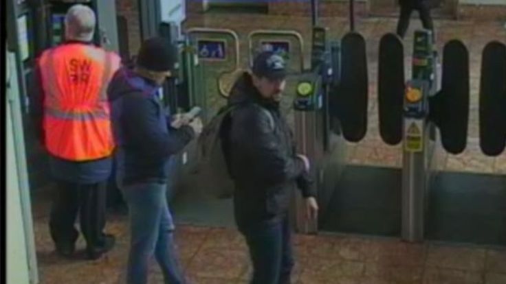 CCTV4 = image of both suspects at Salisbury train station at 11:48hrs on 04 March 2018